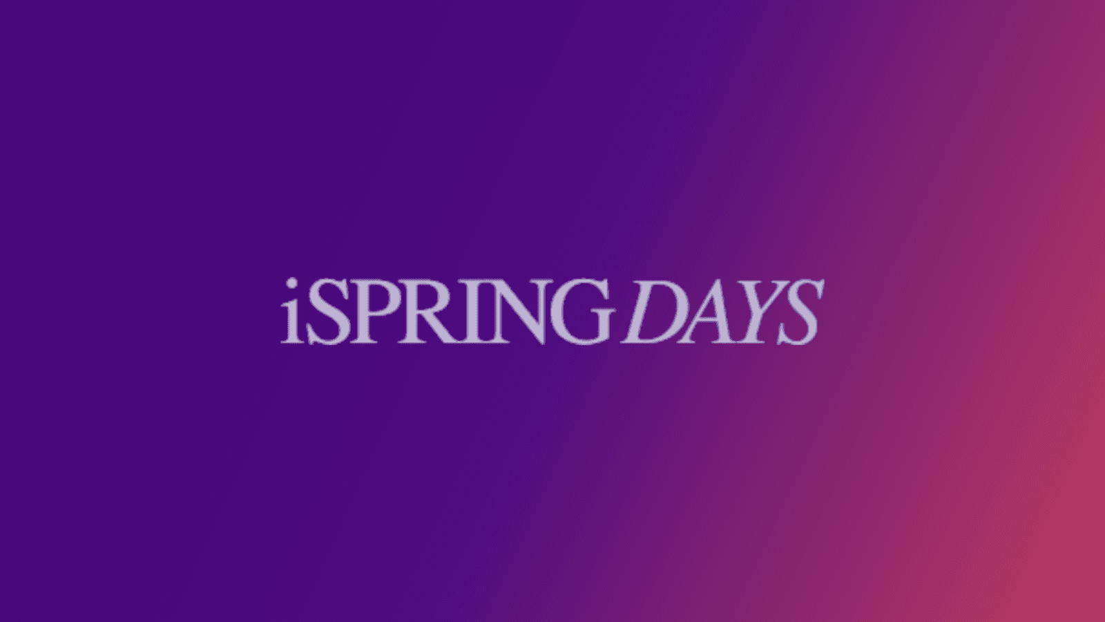 iSpring Days 2026
