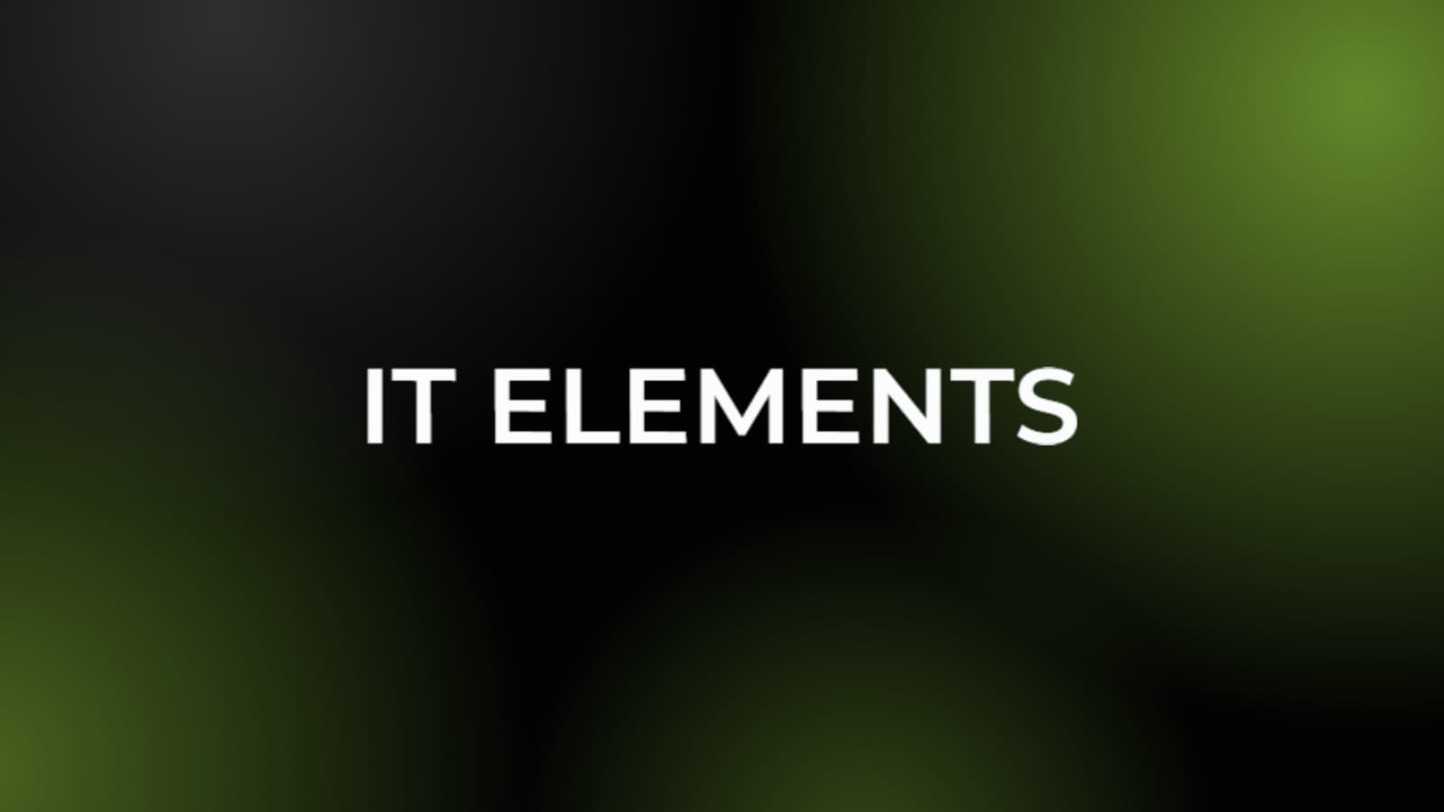 IT Elements 2026