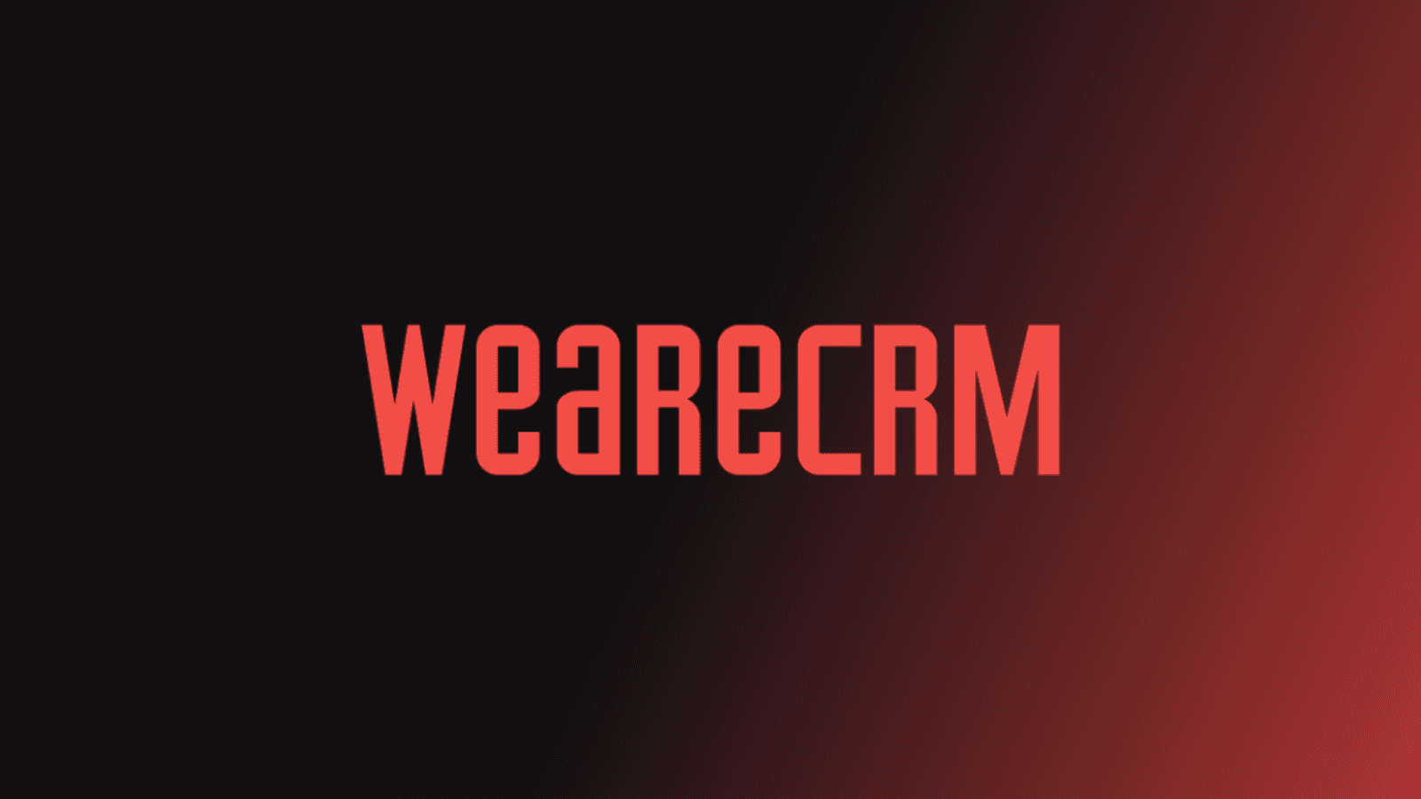 WE ARE CRM 2026